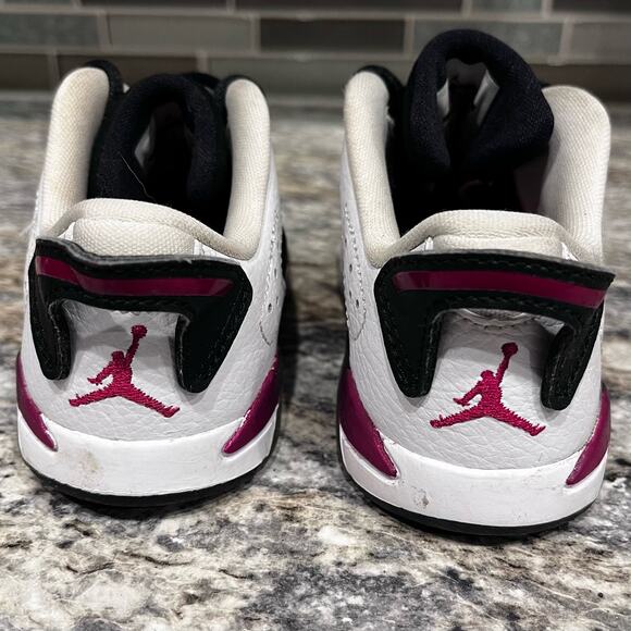 Nike Air Jordan VI 6 Toddler 8 Retro Low Sneakers - Picture 4 of 5